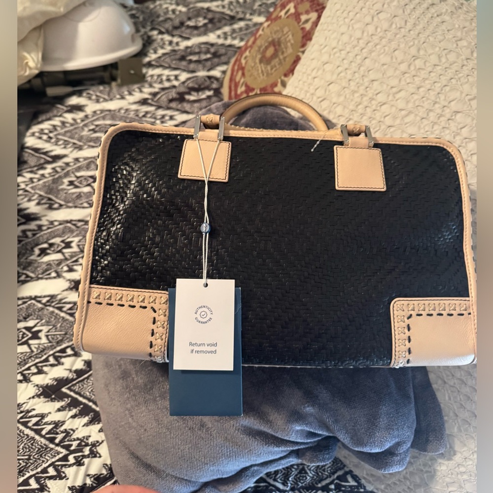 Loewe Woven Amazona Satchel - Picture 4 of 15
